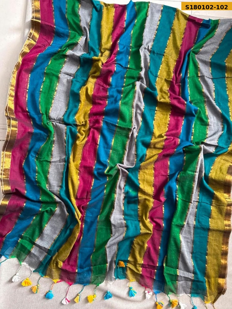 Fancy Mul Cotton Saree