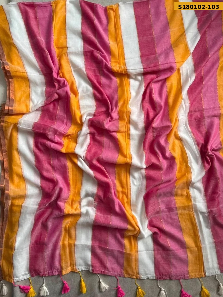 Fancy Mul Cotton Saree