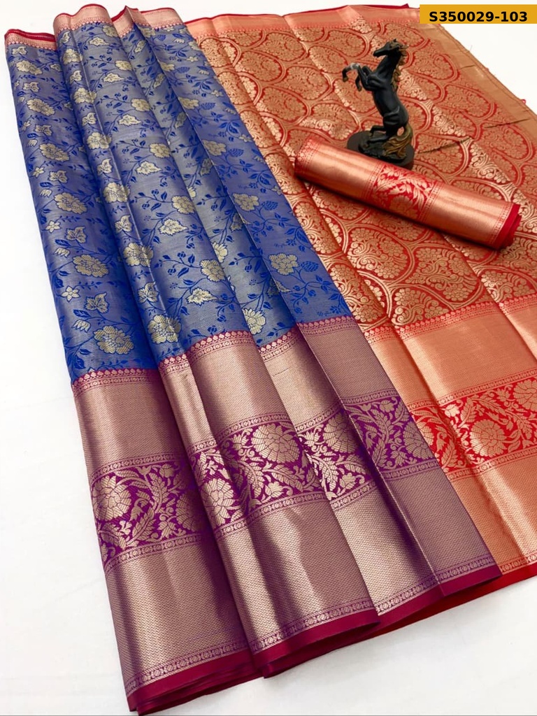 Fancy Kanjivaram Silk Saree