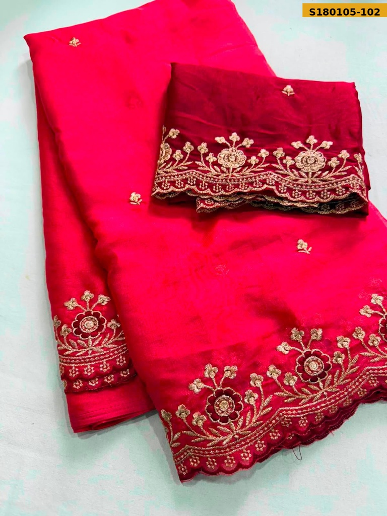 Fancy Star Georgette Saree