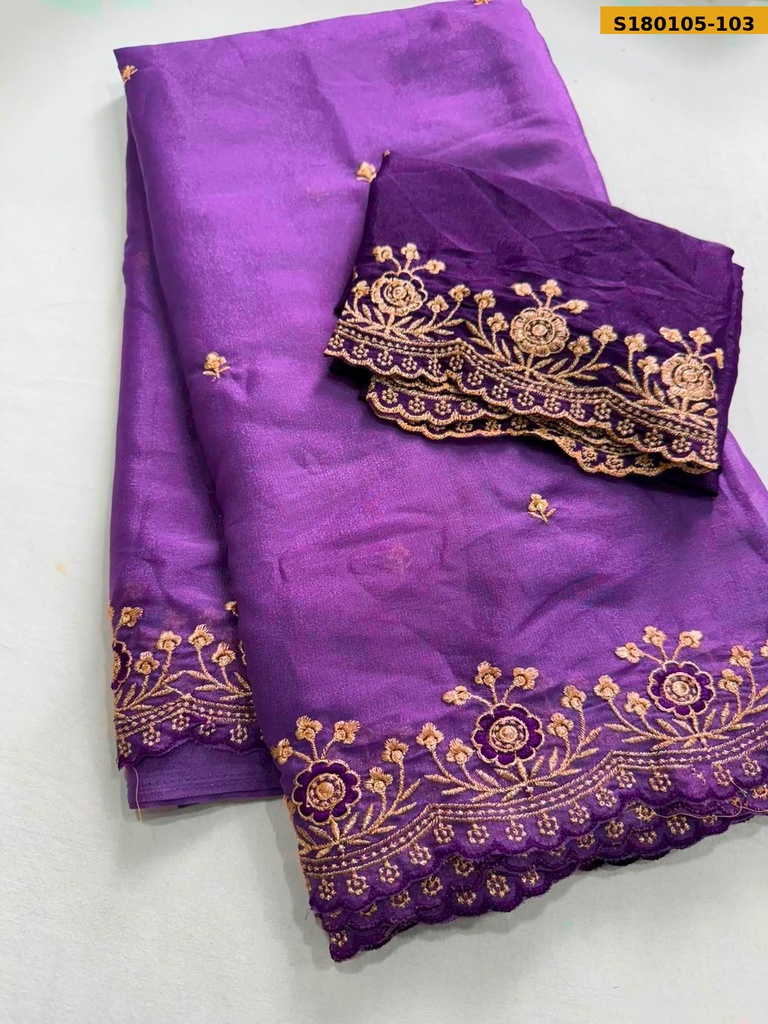 Fancy Star Georgette Saree