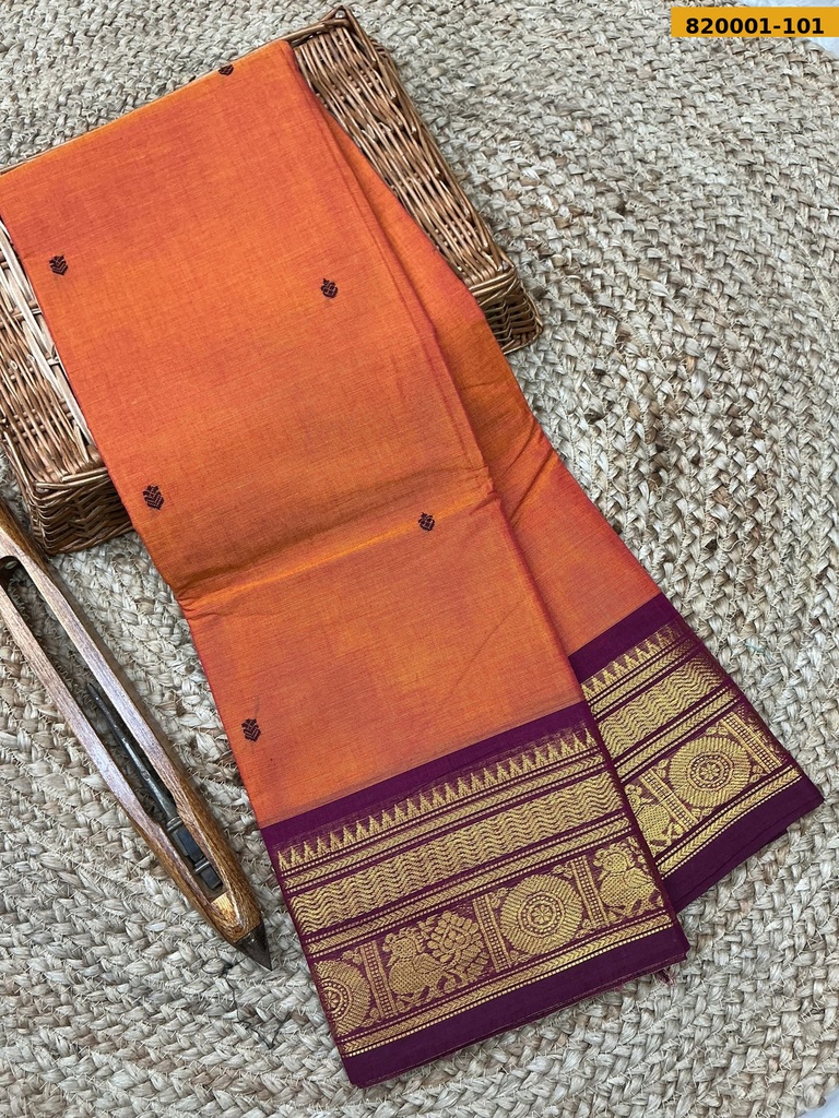 Kanchi Cotton Saree