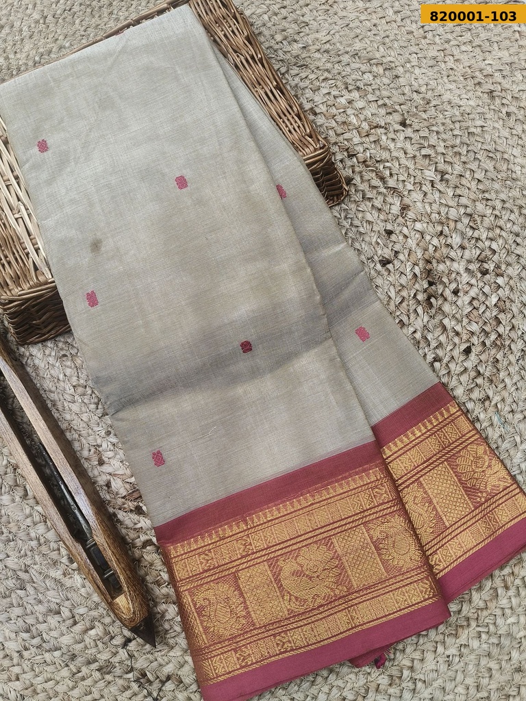 Kanchi Cotton Saree