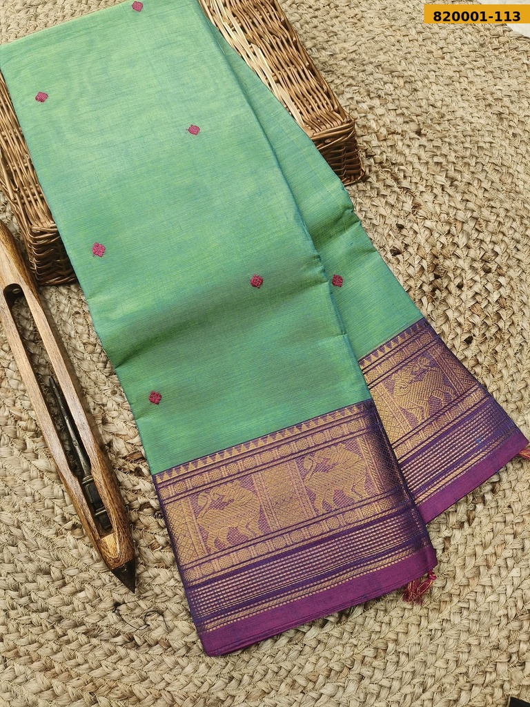 Kanchi Cotton Saree