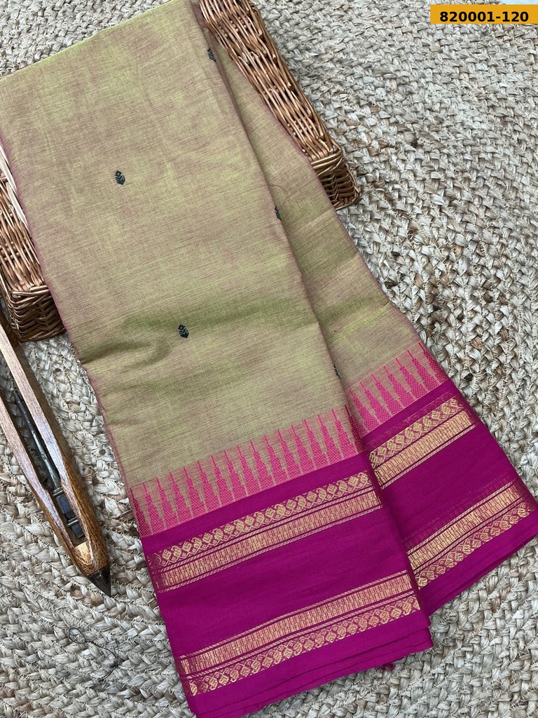 Kanchi Cotton Saree