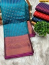 Fancy gold coin butta silk sarees