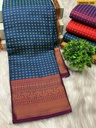 Fancy gold coin butta silk sarees