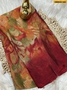 Fancy Metallic chiffon saree