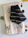 Chanderi Embroidery Saree