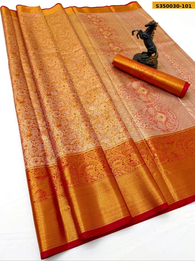 Fancy Kanjivaram Tissue Silk Saree