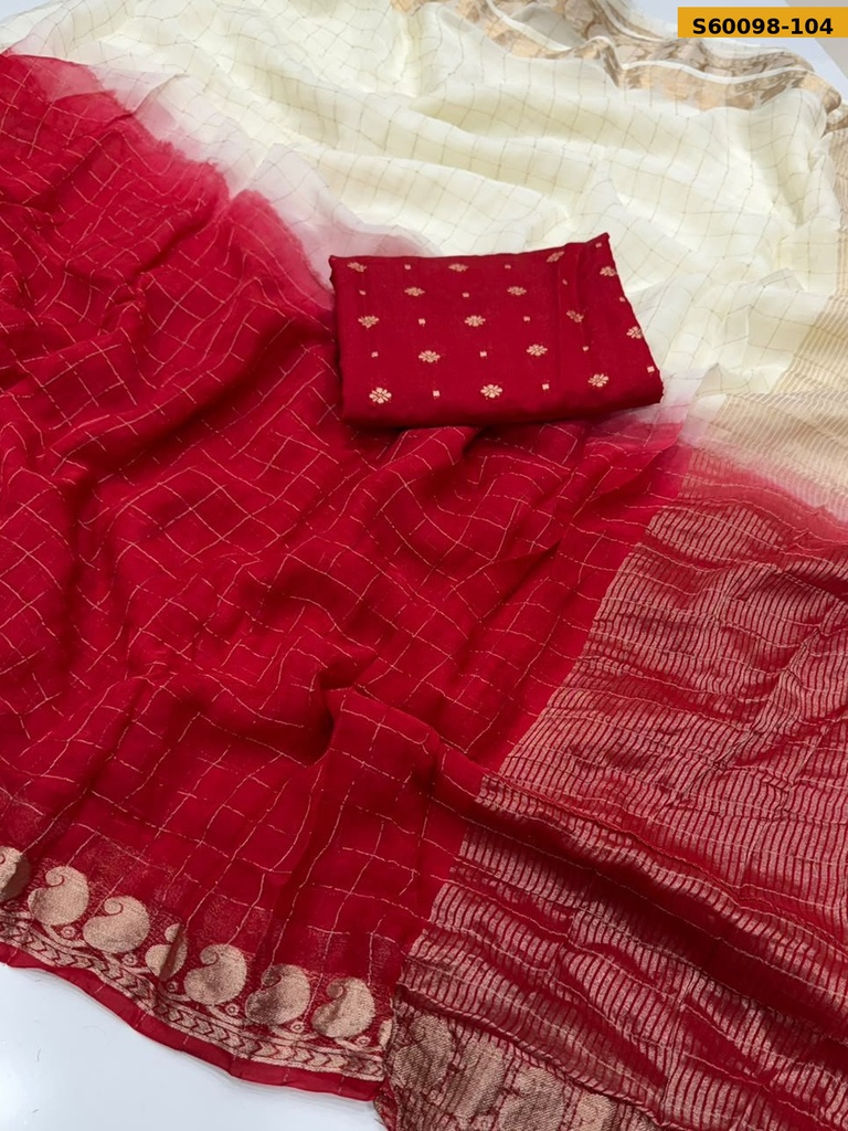 Fancy Viscose Georgette Saree
