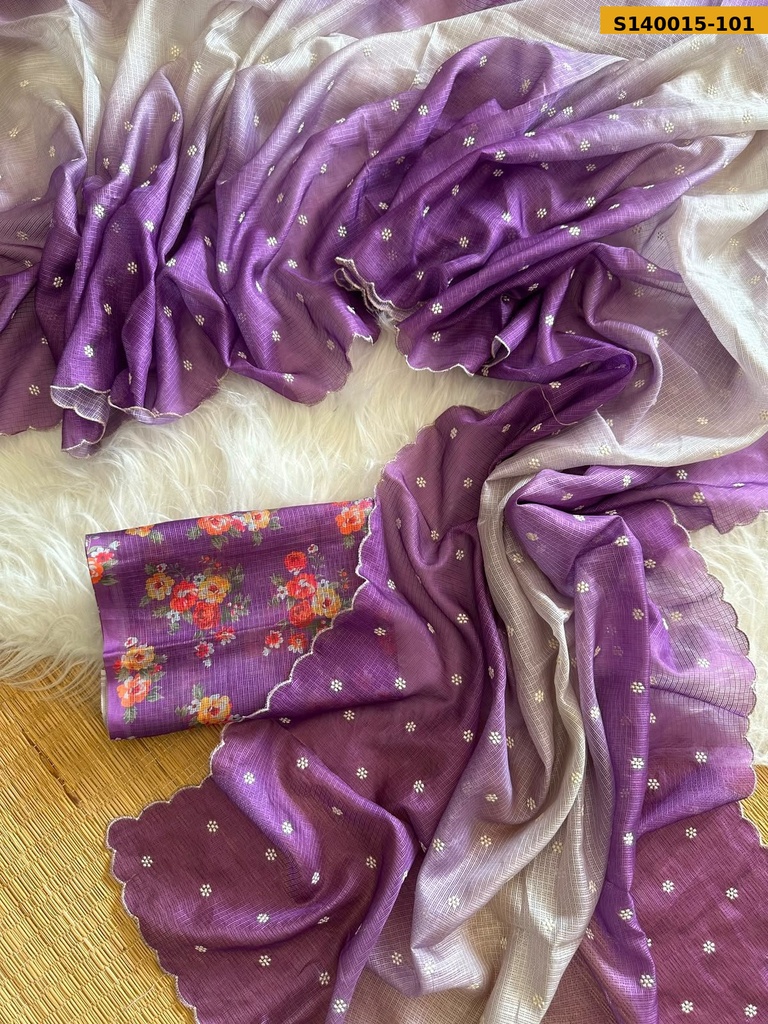 Doriya Butti Weaving Saree