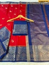 Banarsi Raw Mango Silk Saree
