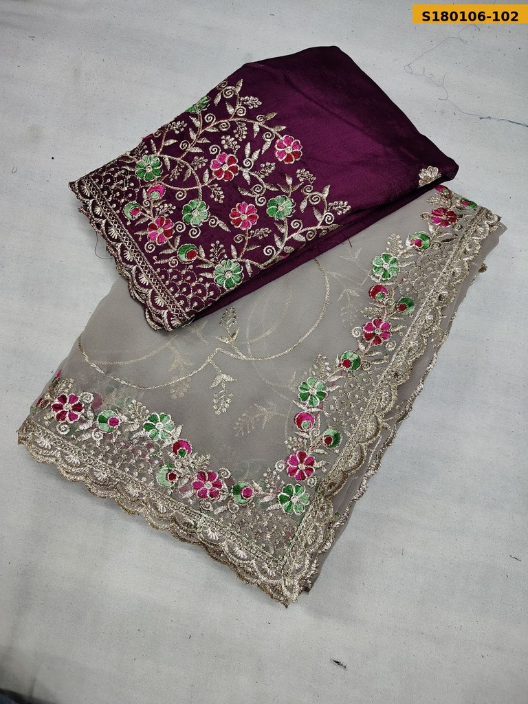 Fancy Georgette Saree