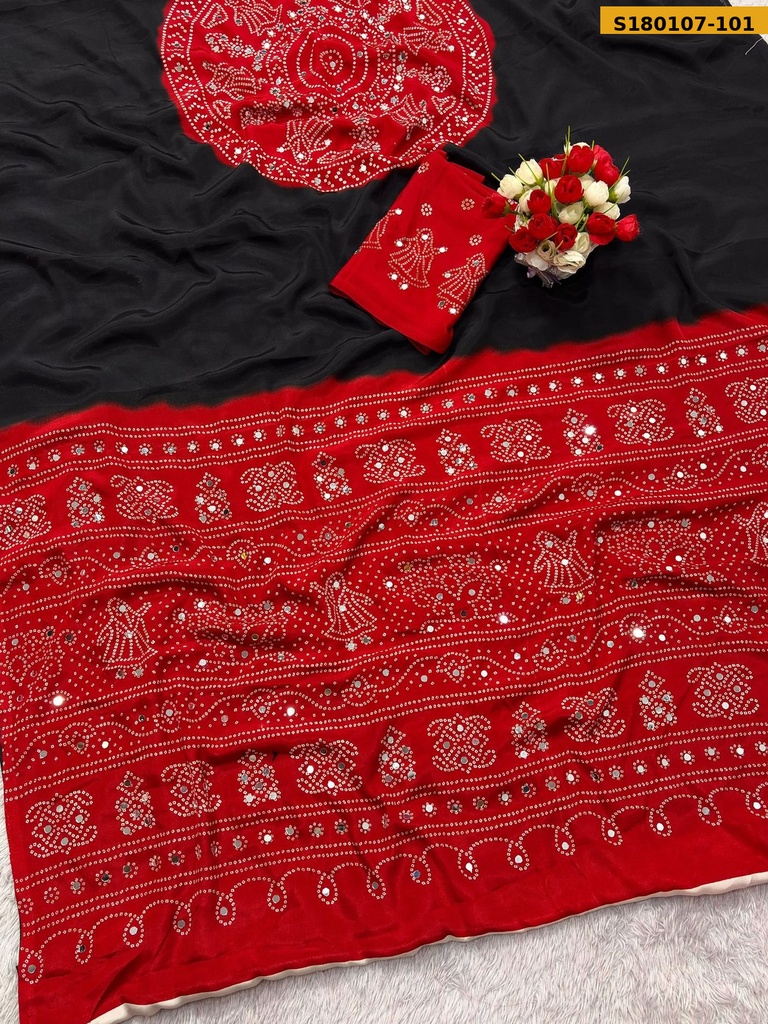 Fancy Gajji Soft Silk Saree