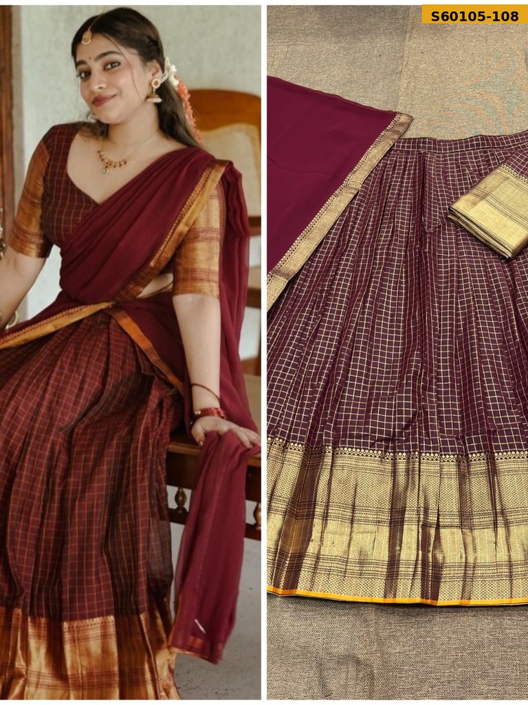 Fancy Kanchi Cotton Lehanga