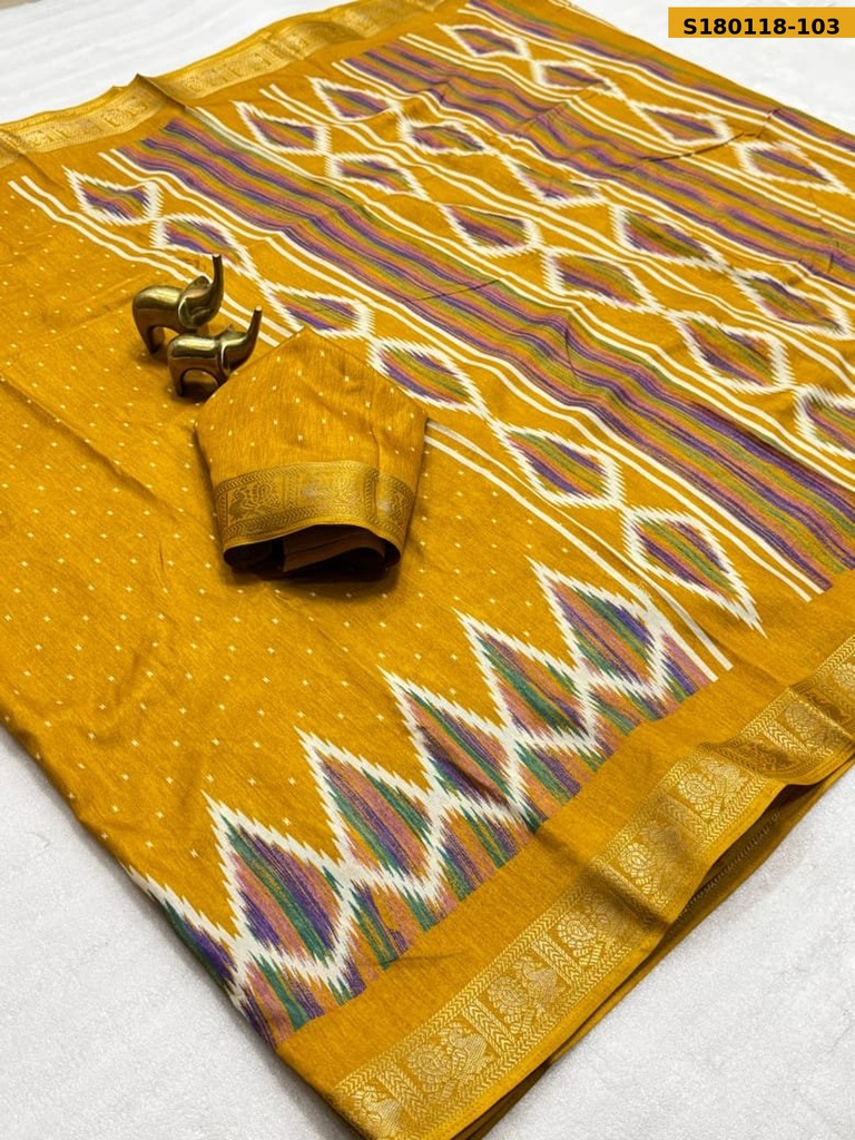 Fancy Tussar Silk Saree