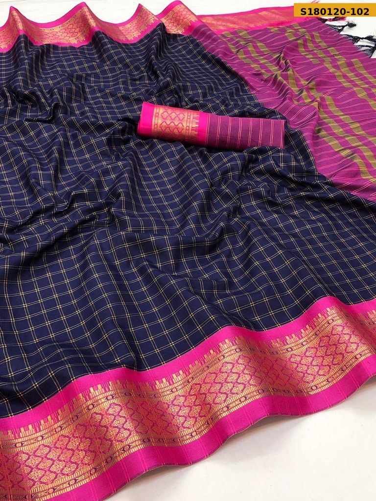 Fancy Cotton Silk Saree