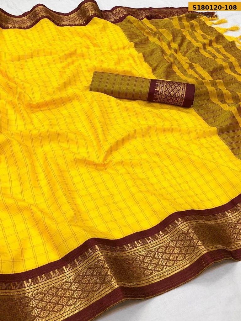 Fancy Cotton Silk Saree