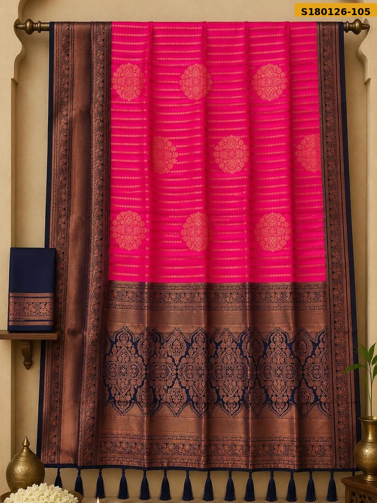 Fancy Kanchipuram Silk Saree