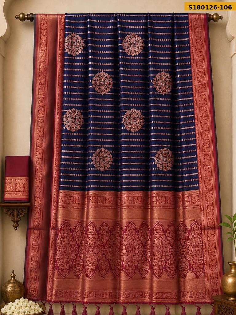 Fancy Kanchipuram Silk Saree