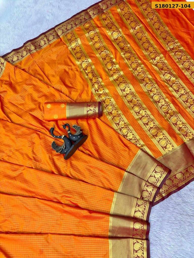 Fancy Banarasi Tissue Saree