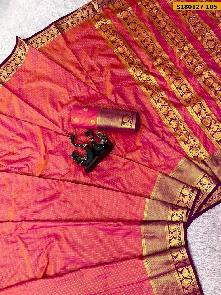 Fancy Banarasi Tissue Saree
