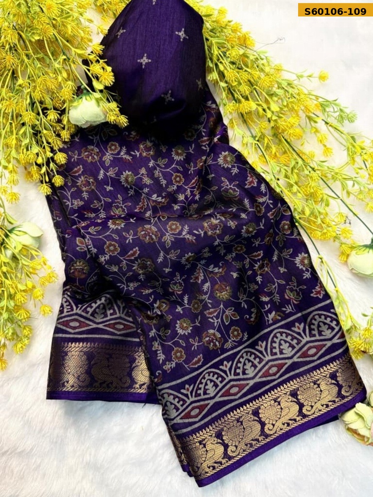 Fancy Dola silk saree