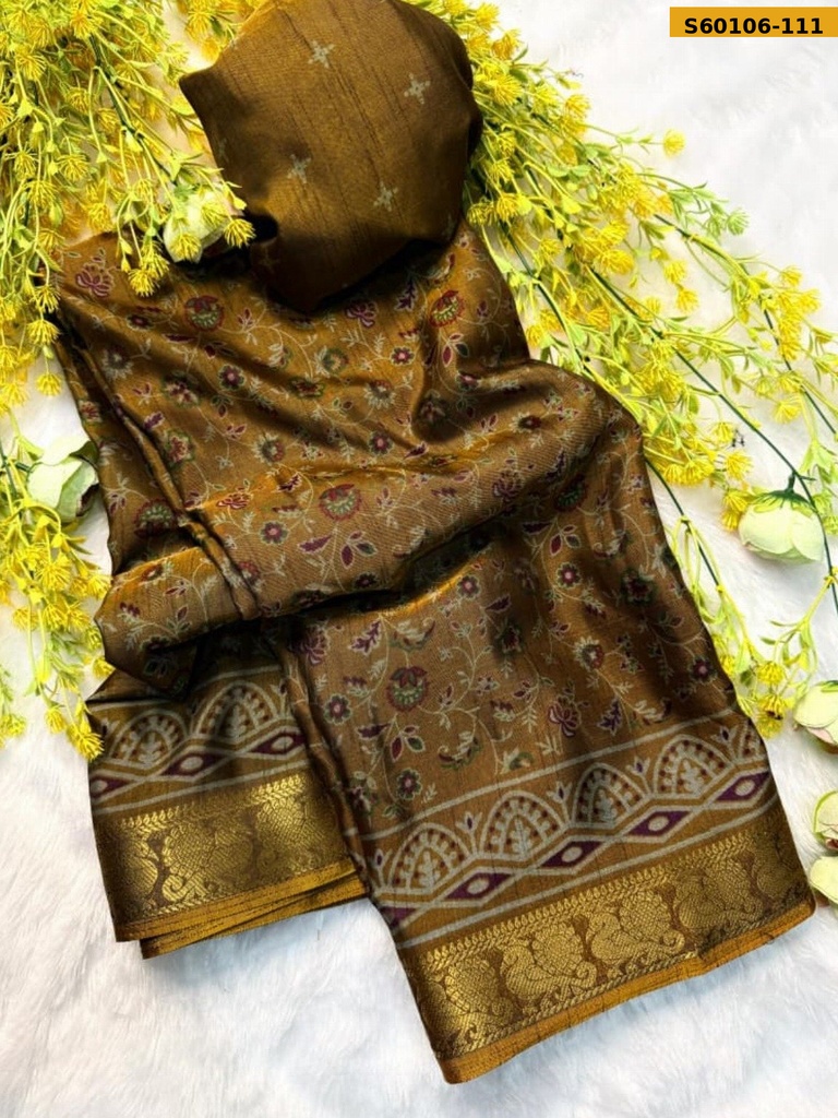 Fancy Dola silk saree