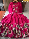 Fancy Barlin Silk Kurti