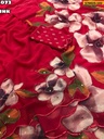 Fancy Chiffon Floral Printed Saree