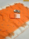 Fancy Linen Digital Printed Saree