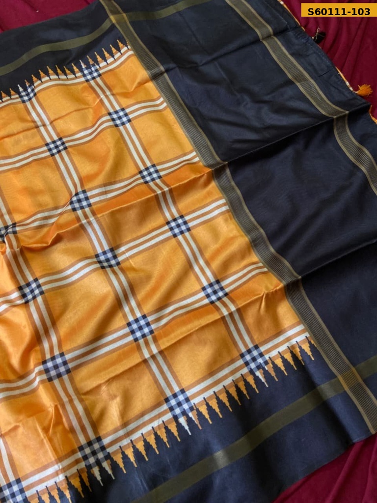 Fancy Soft Tussar Silk Saree