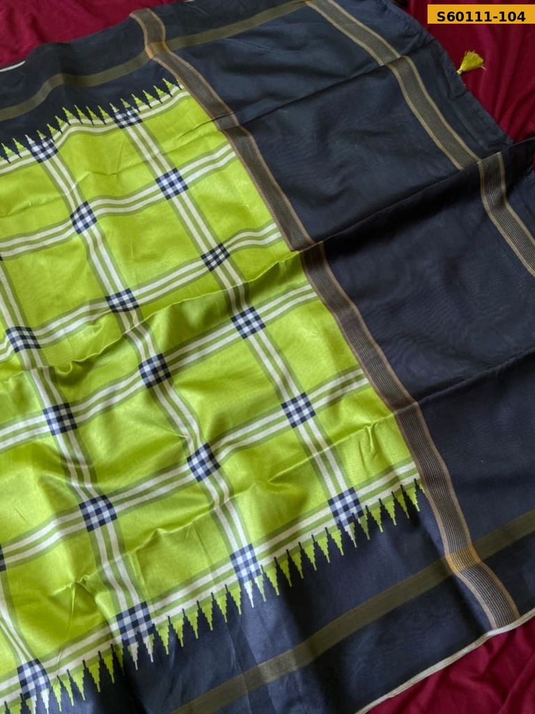 Fancy Soft Tussar Silk Saree
