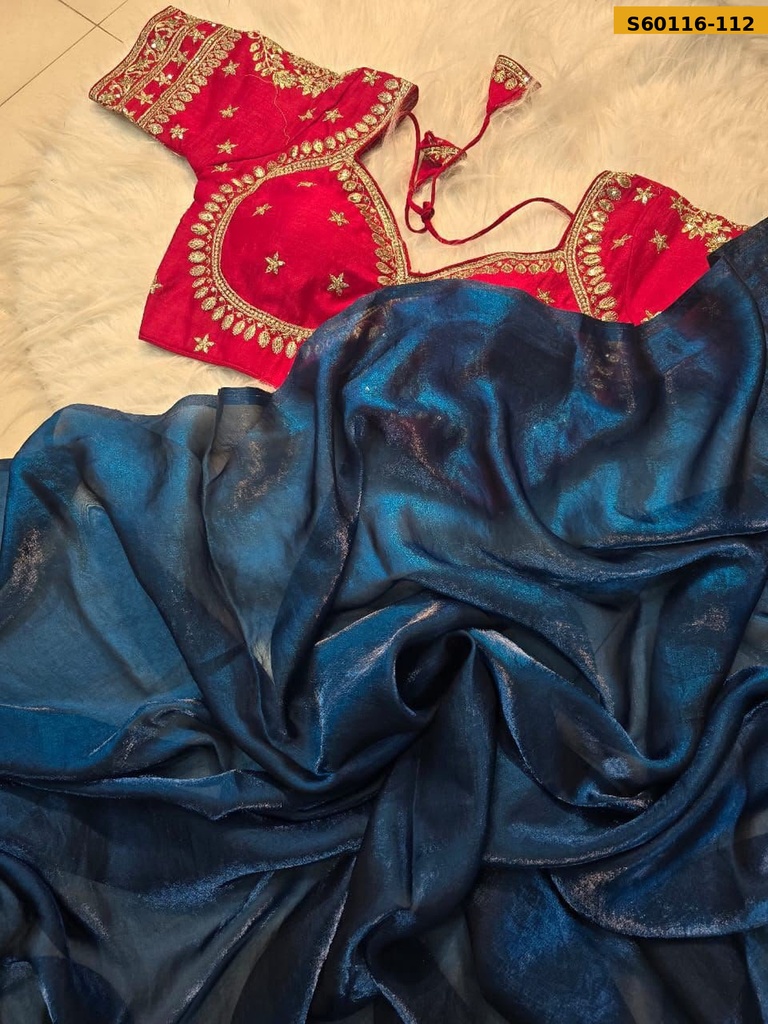 Fancy Space Satin Saree