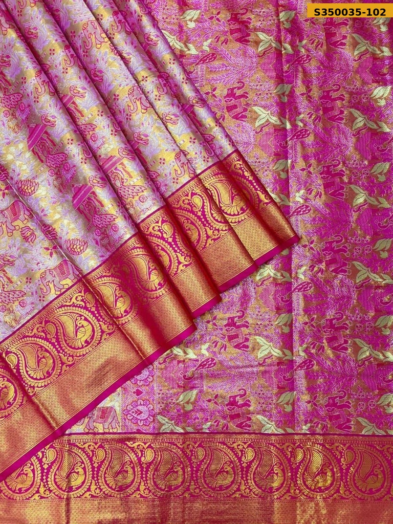 Kanjivaram Tissue Silk Sarees