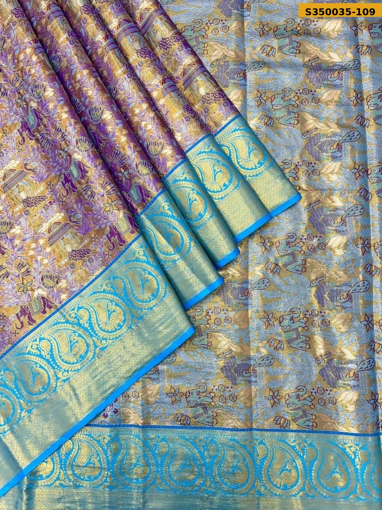Kanjivaram Tissue Silk Sarees