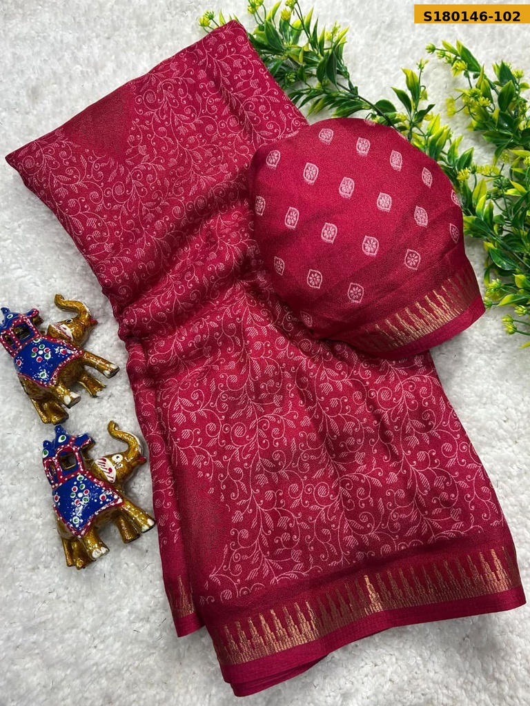 Fancy Marshmellow Saree