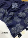 Fancy Soft Linen Printed Saree