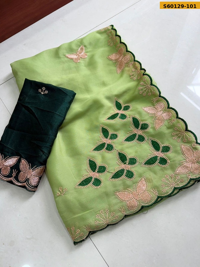 Fancy Star Georgette Saree