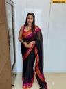 Mul cotton soft silk banarasi saree