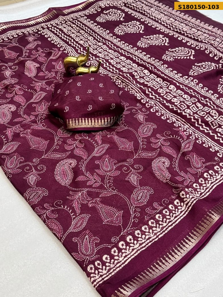 Fancy Marshmellow Saree