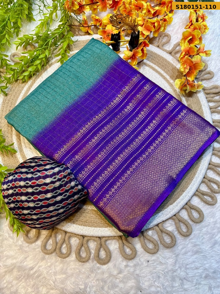 Fancy Mysore Silk Saree