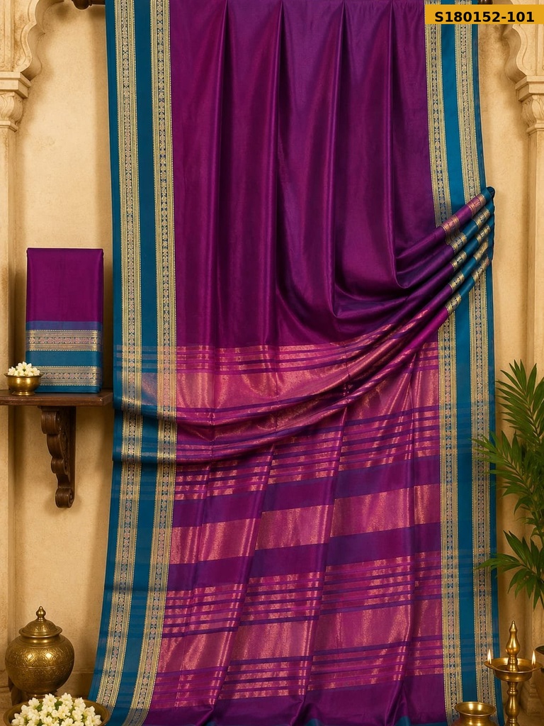 Fancy Soft Mersarise Saree
