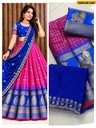 Fancy Soft Silk Zari Lehenga