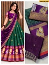 Fancy Soft Silk Zari Lehenga