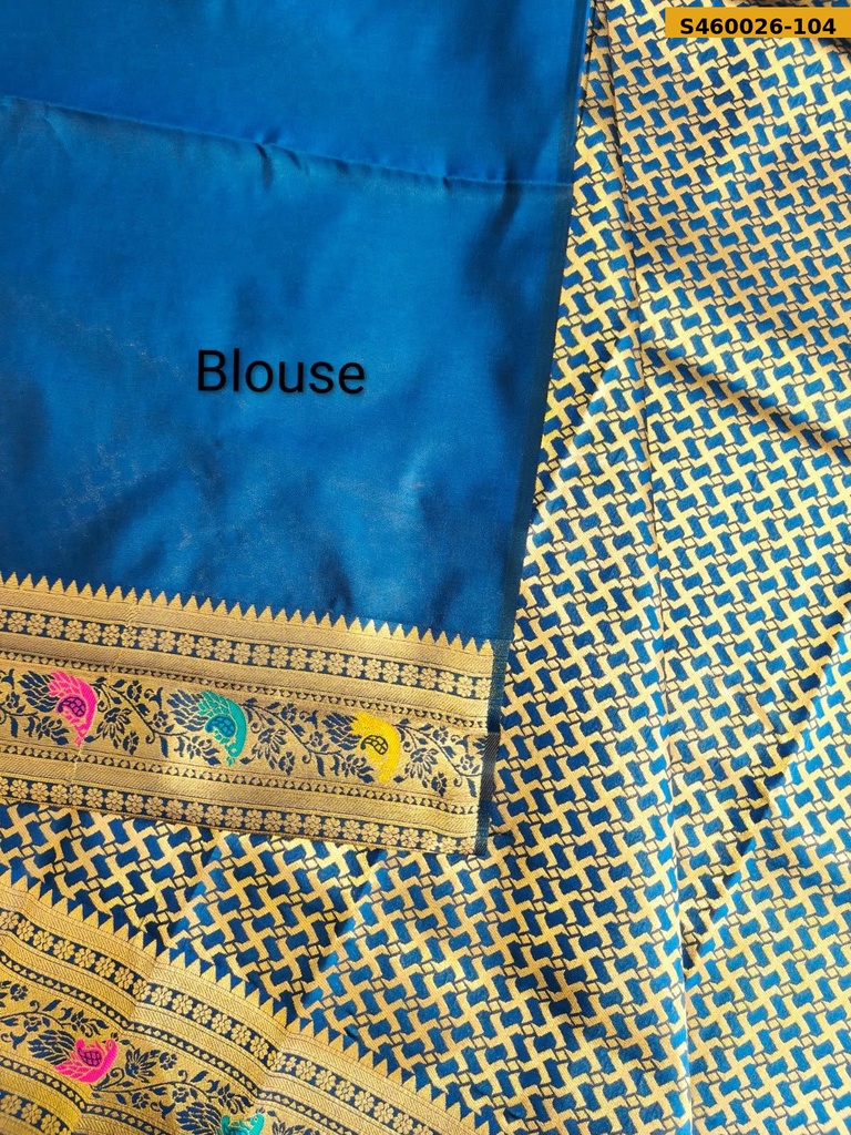Fancy Soft Paithani Silk Saree