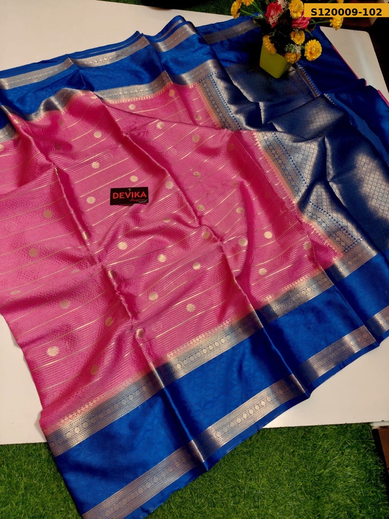 Banarasi Semi Georgette Soft Silk Saree