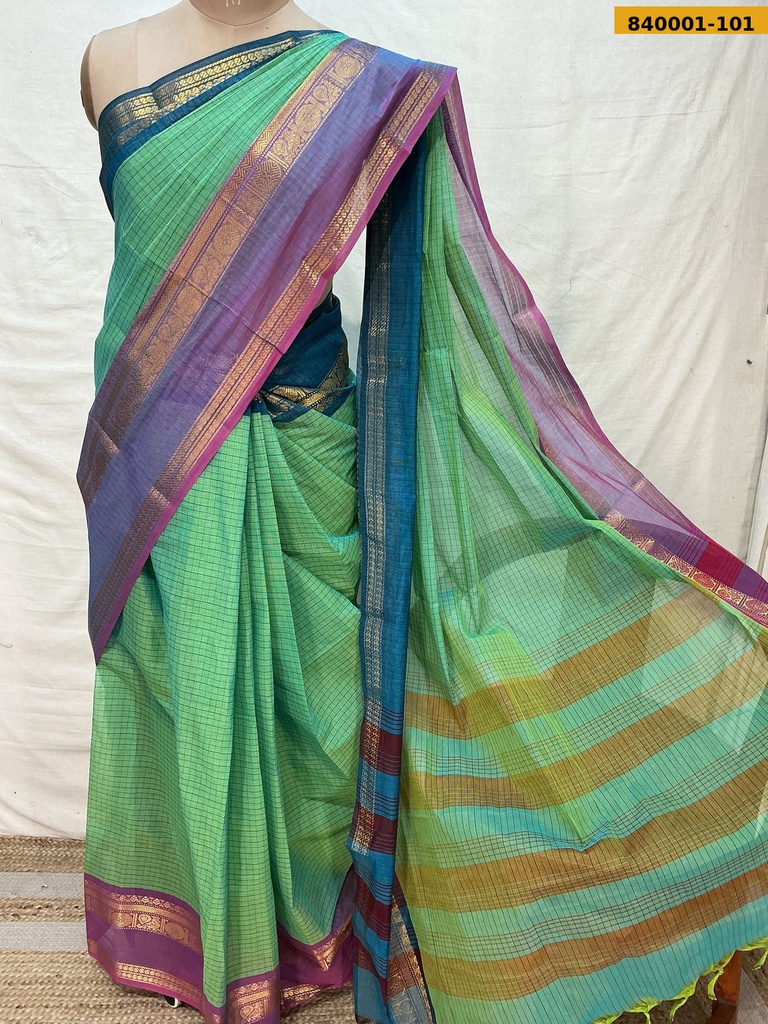 Kanchi Cotton Saree