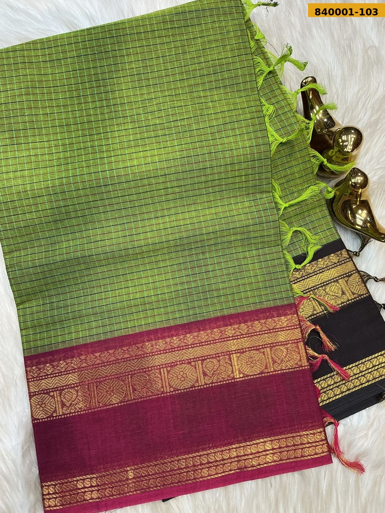 Kanchi Cotton Saree